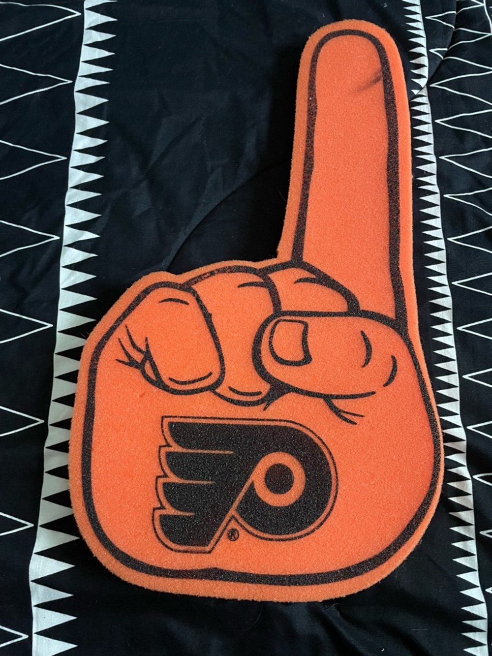 Philadelphia Flyers Foam Finger - Orange & Black